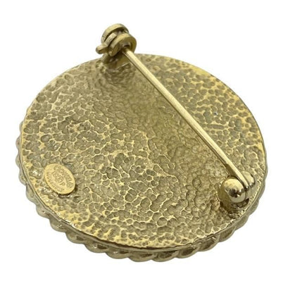 Chanel Brooch Pin Brooch Accessories Small Accessories Coco Mark GP Gold Pink