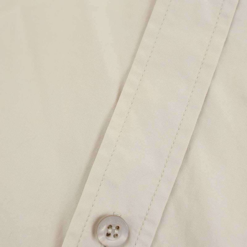 Balenciaga 21aw Embroidered Wide Fit Shirt 675642 Tkm10 Beige 38