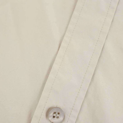 Balenciaga 21aw Embroidered Wide Fit Shirt 675642 Tkm10 Beige 38