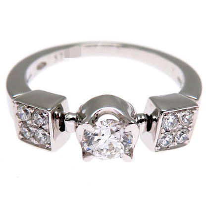 Bvlgari White Gold Diamond Engagement Ring