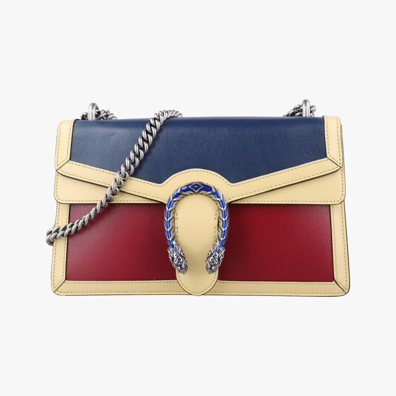 Gucci Dionysus Red X Yellow X Navy Leather 400249 B035259148