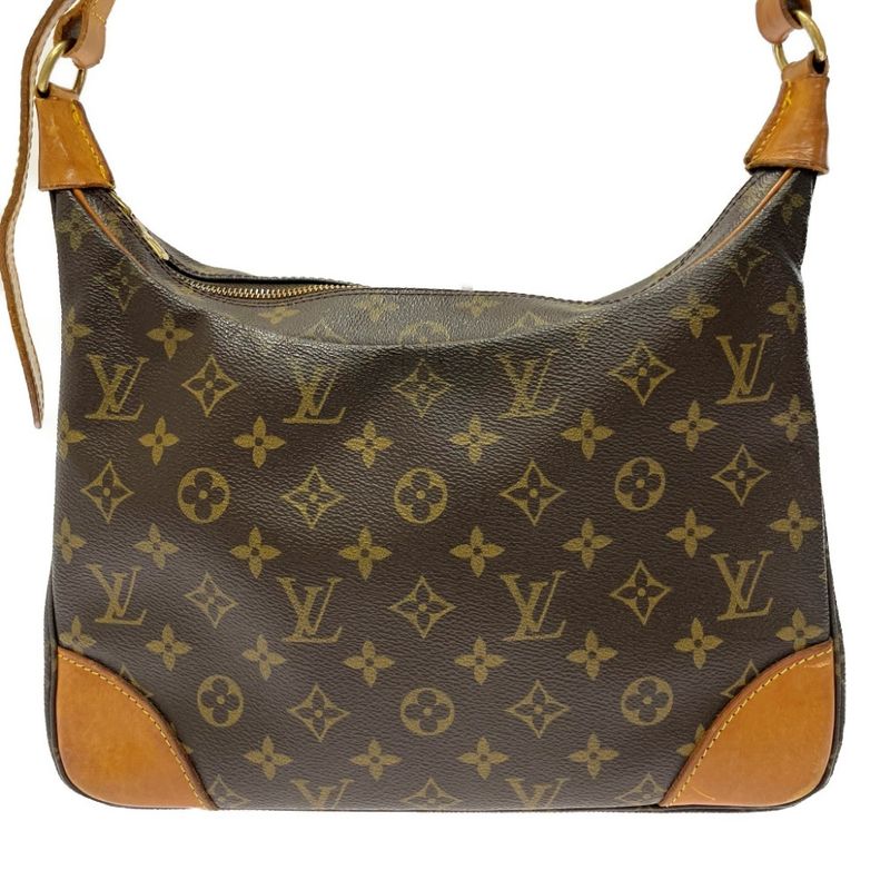 Louis Vuitton M51265 Monogram PVC Boulogne 30 Shoulder Bag Brown 320547
