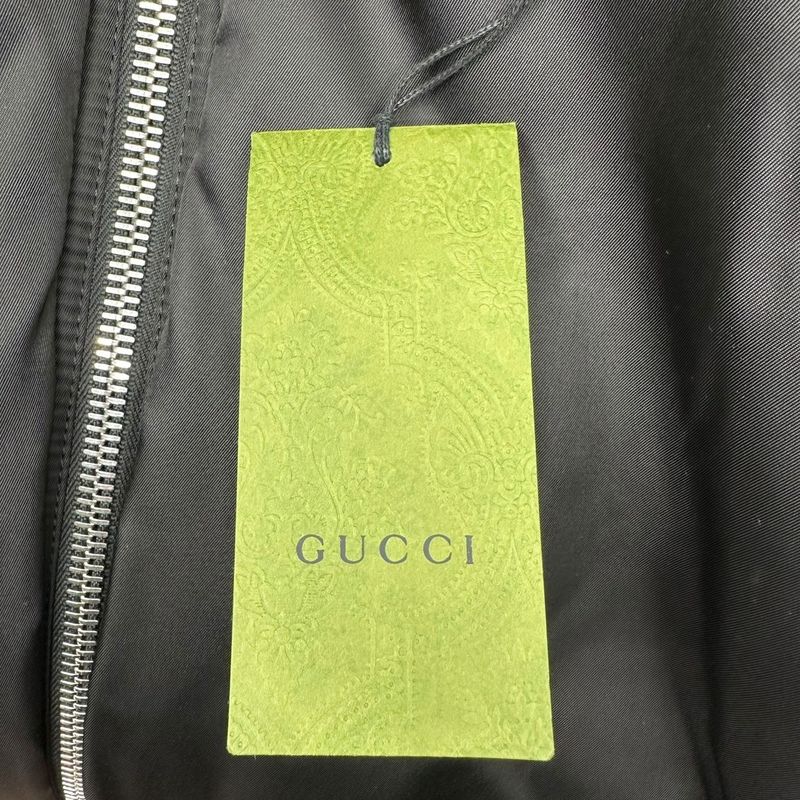 Gucci Cruise 2024 25 Collection Ma-1 Flared Padded Coat Flared Padded Long Coat
