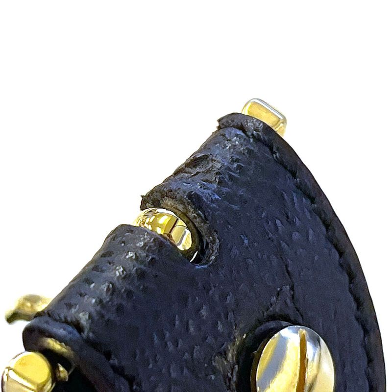 Celine Leather Belt Black