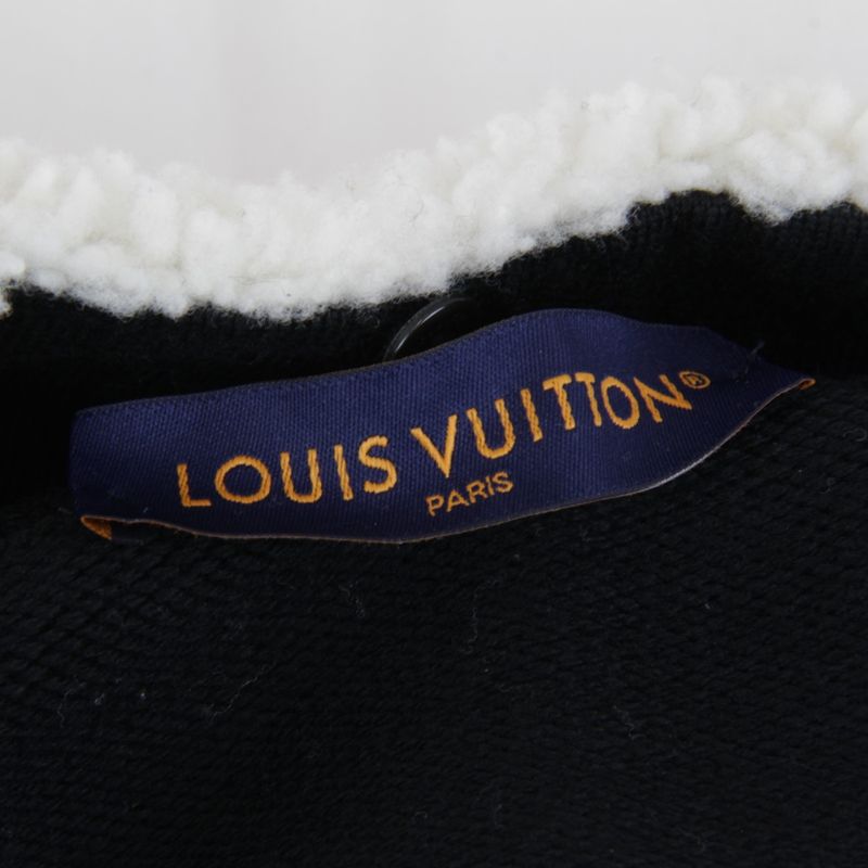 Louis Vuitton Shearling Collar Blouson Rm241m ZLL Hqn10w Blouson Wool