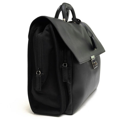 Gucci Bags Briefcase Business Bag Business Men Leather Genuine Black Flap Style