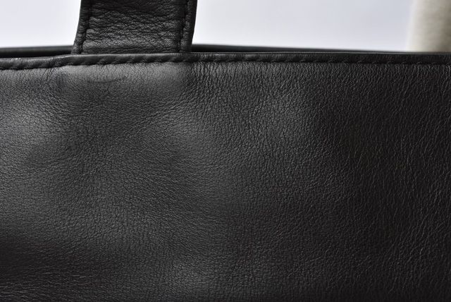 Chanel Shoulder Bag Tote Bag A4 Lamb Leather Black