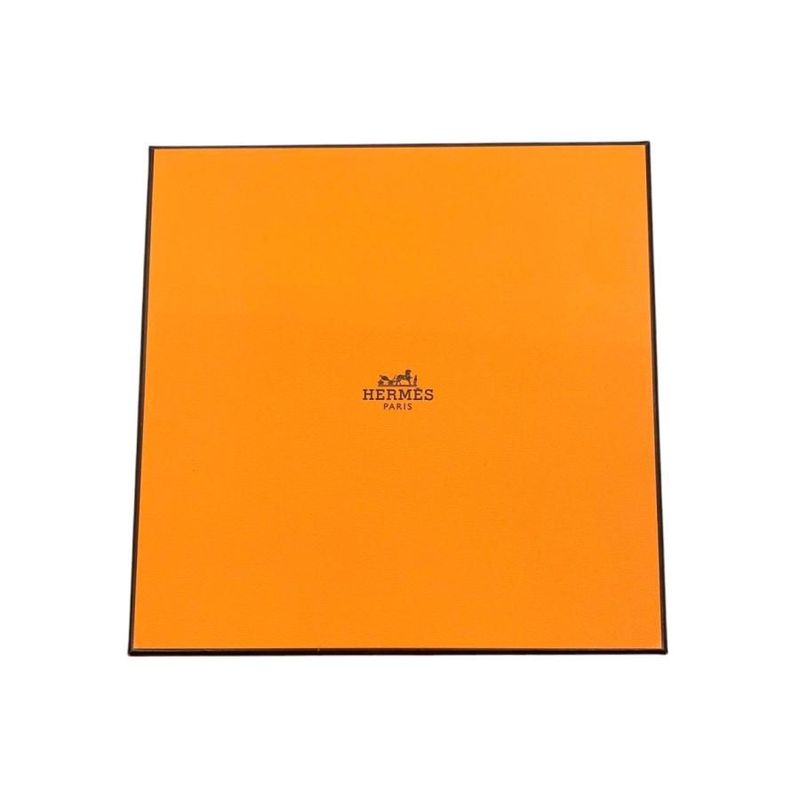 Hermes Silk Scarf Carré 70 Brides de Gala H983529s 25 Blanc Noir Black White