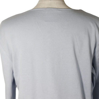 Chanel Coco Mark P25278v01765 Cotton Light Blue Women's Knit