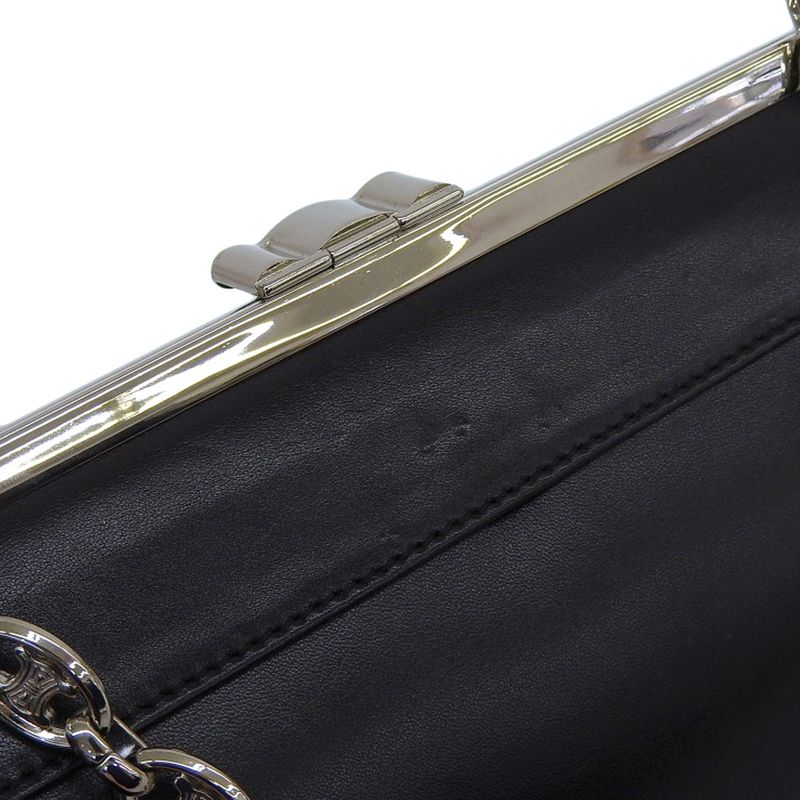 Celine Triomphe Vintage Chain Boch Shoulder Bag