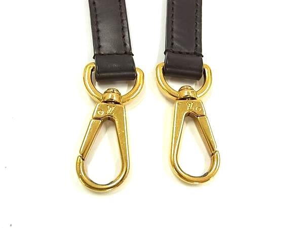 Louis Vuitton Leather Shoulder Strap For Bag Shoulder Strap For Women Brown