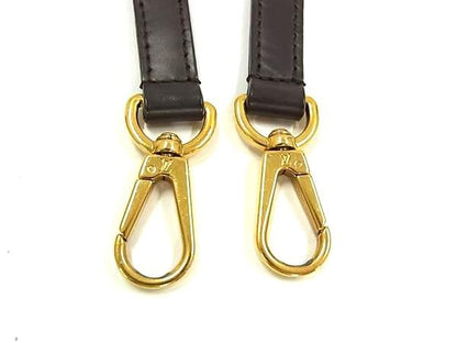 Louis Vuitton Leather Shoulder Strap For Bag Shoulder Strap For Women Brown
