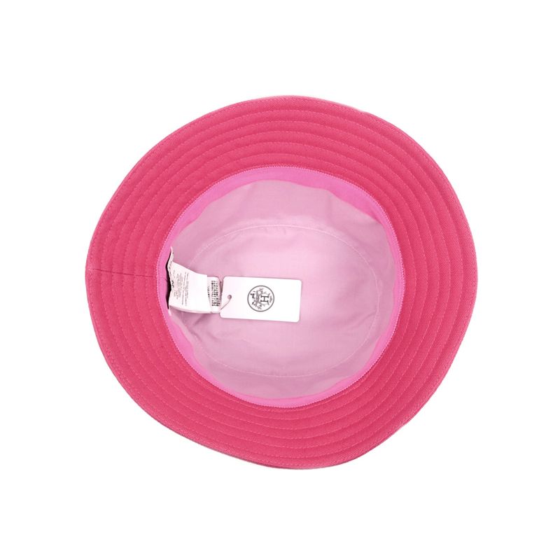 Hermes Fred Bucket Hat Pink Red Size 58 Hat Apparel Others