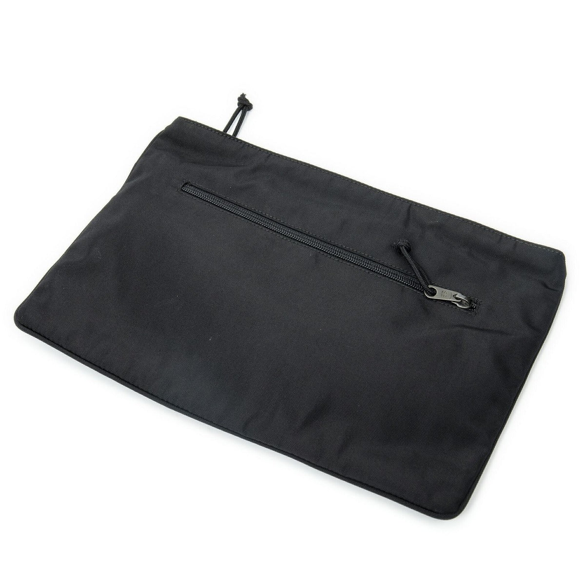 Balenciaga Flap Clutch Black Nylon Canvas — view 2