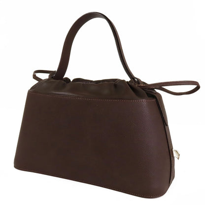 Hermes de Paris Chocolat Silver Epsom Handbag — view 2