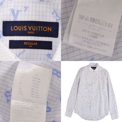 Louis Vuitton Shirt Long Sleeve Light Blue — view 5