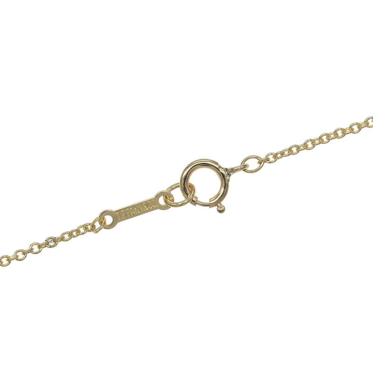 Tiffany & Co Bean 18K Yellow Gold Necklace — view 4