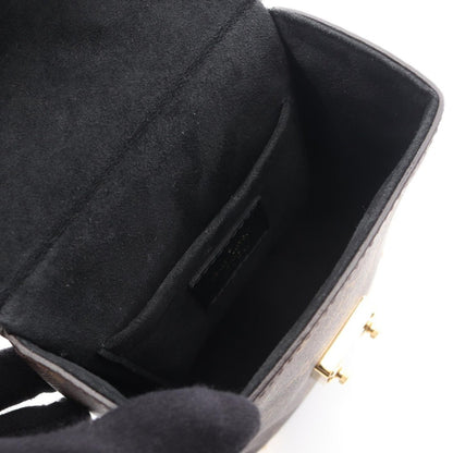 Louis Vuitton Handbag Camera Box Noir Black Canvas Leather — view 3