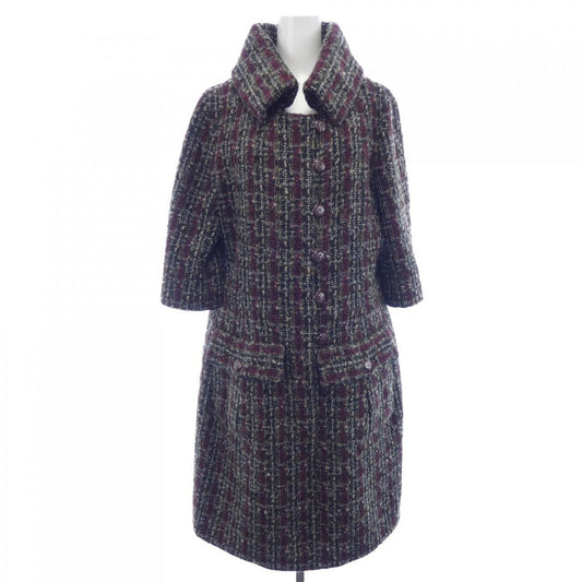 Chanel Dress Red 40 Green