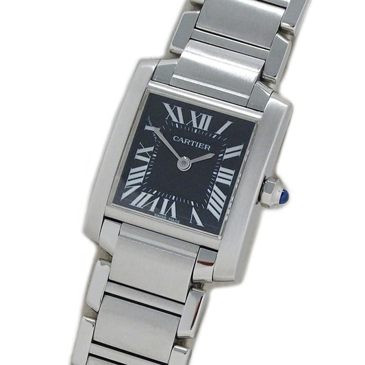 Cartier Watch Tank Francaise SM Asia Limited Quartz QZ Stainless