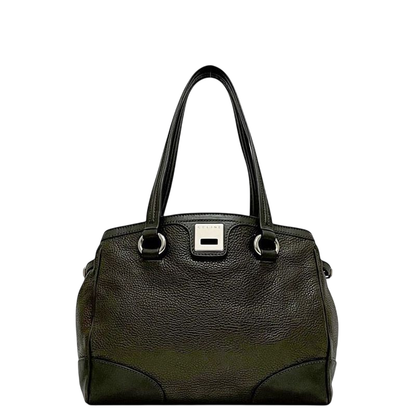 Celine Tote Bag Brown Excellent Condition Leather Preowned Celine