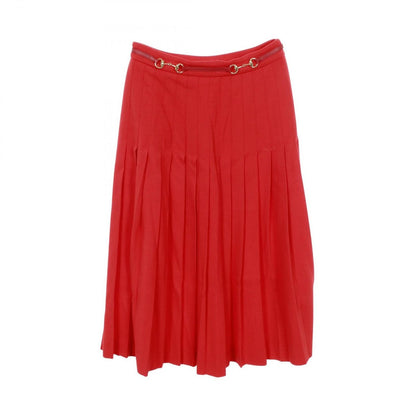 Gucci Skirt Pleated Wool