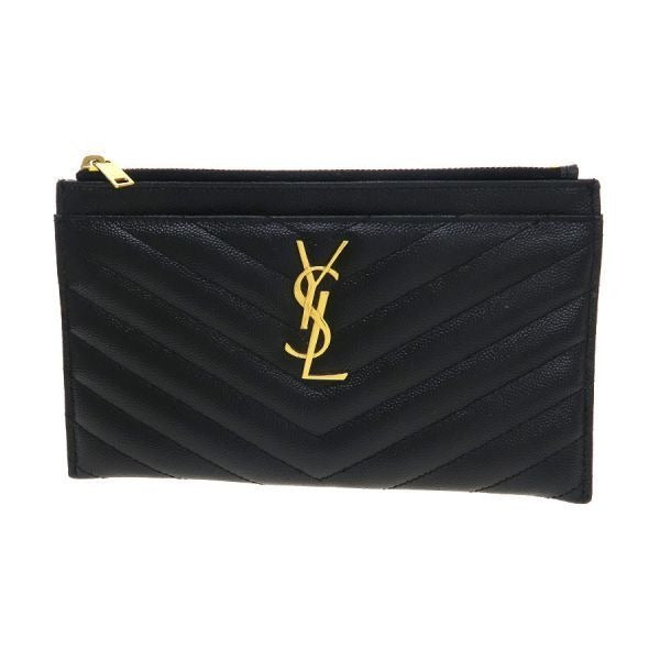 Saint Laurent Paris Leather Pouch