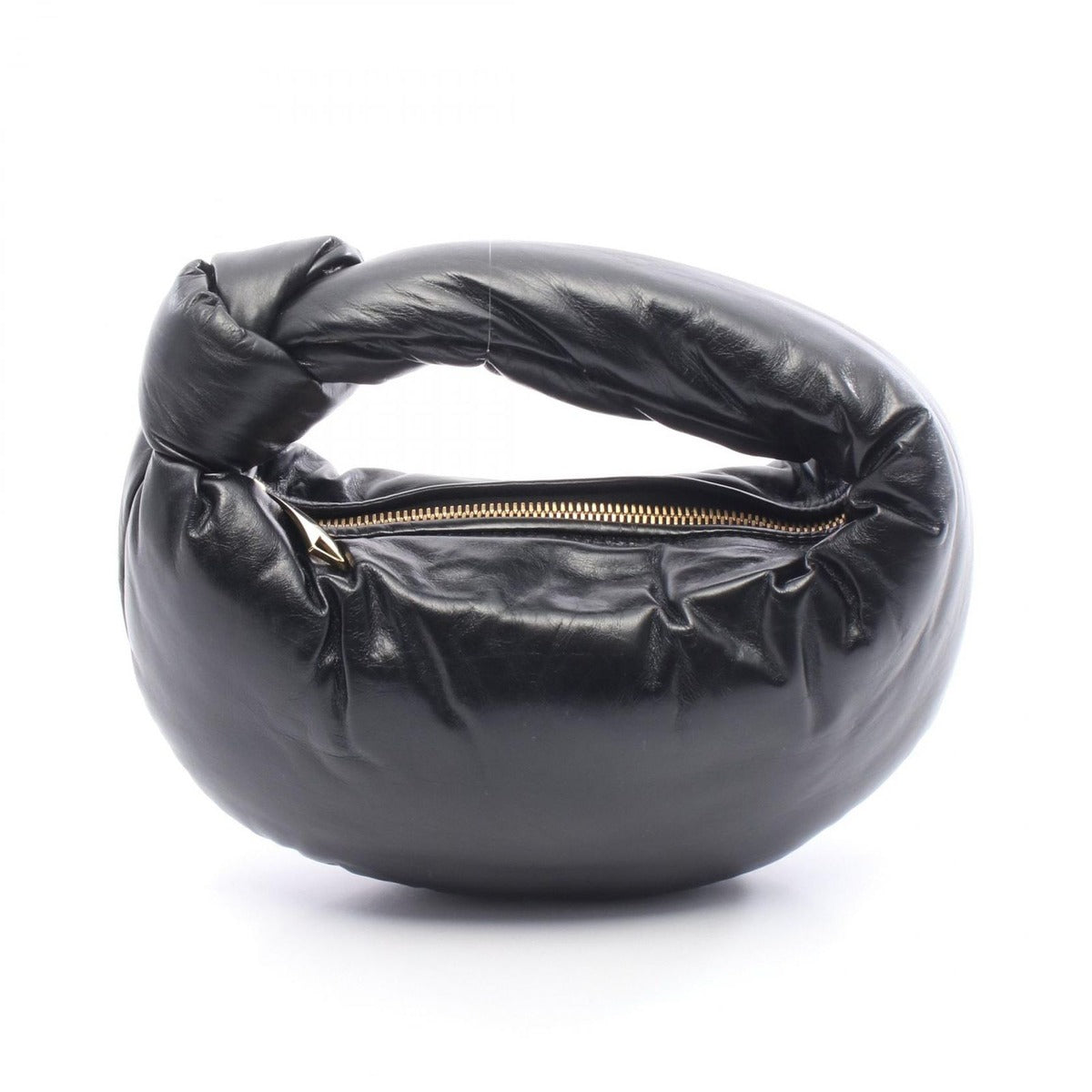 Bottega Veneta Handbag Mini Jodie Black Leather