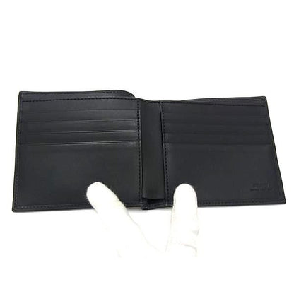 Fendi Zucca Folded Wallet in Red and Black Fh2646 — view 3
