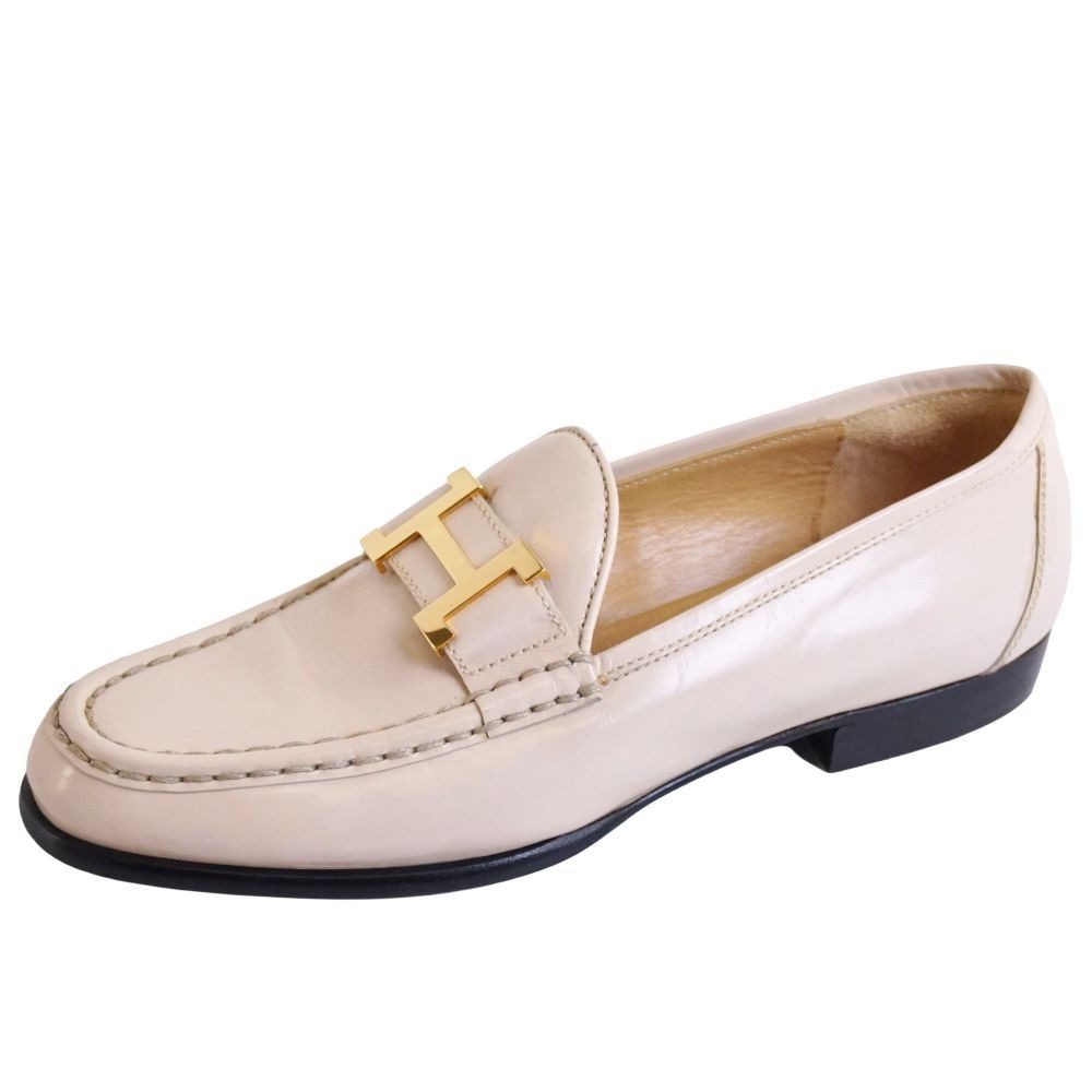 Hermes Loafer Moccasins H Logo Constance Shoes