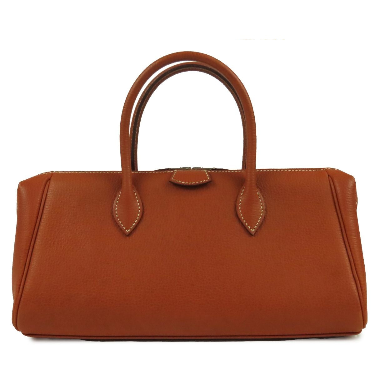 Hermes Paris Bombay 27 Brick Silver Ardennes Handbag