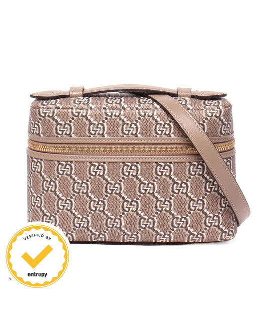 Gucci 2-Way Shoulder Bag Crossbody Vanity GG Shadow