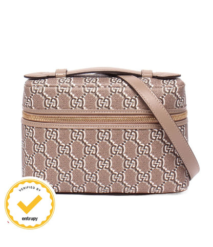 Gucci 2-Way Shoulder Bag Crossbody Vanity GG Shadow