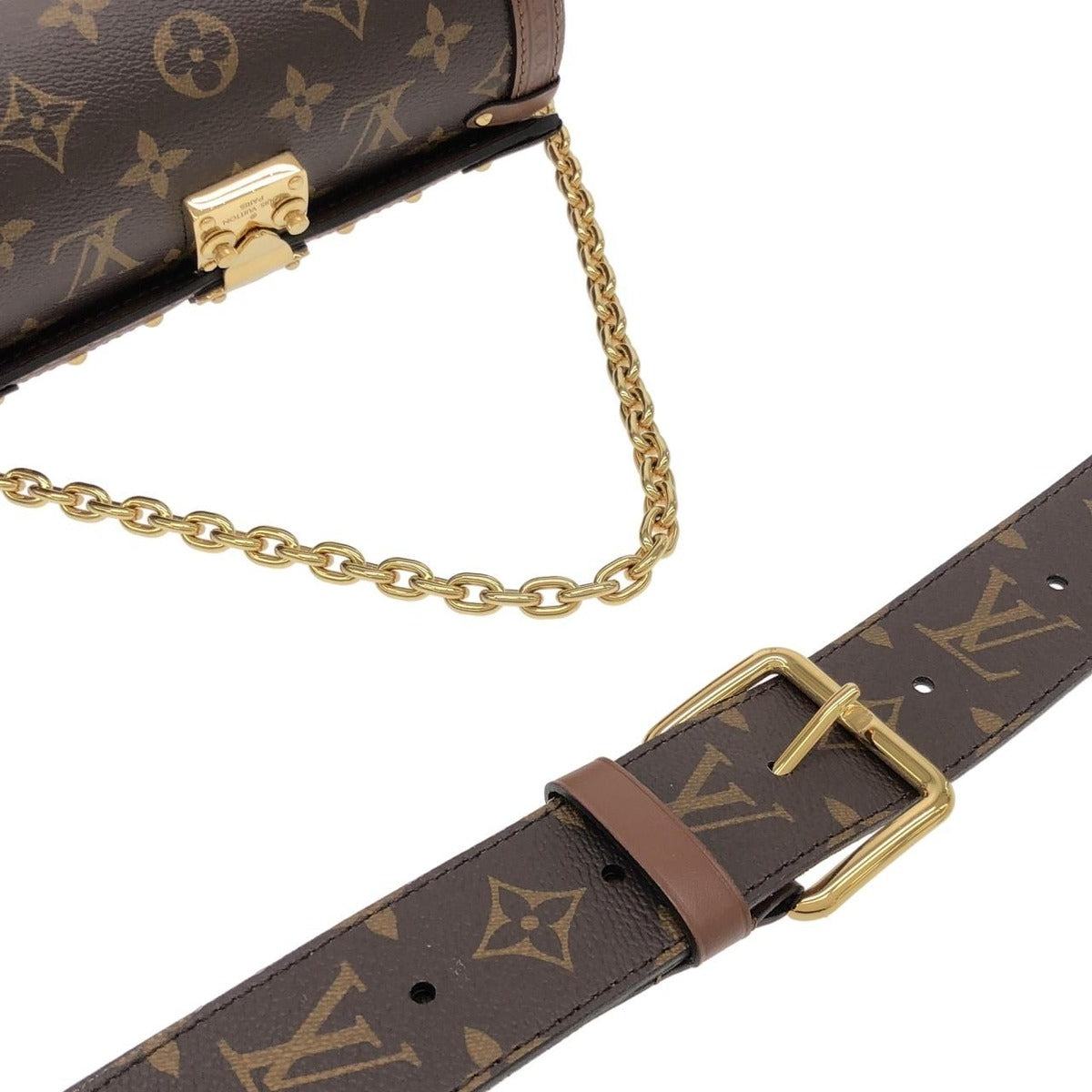 Louis Vuitton Monogram Papillon Trunk Shoulder Bag — view 4
