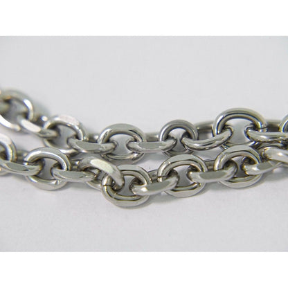 Louis Vuitton LV Bracelet Monogram Gold Metal Silver — view 3