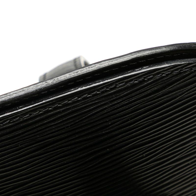 Louis Vuitton Epi Le Sac Shoulder Bag Tote Bag M52282 Noir Black Black Leather