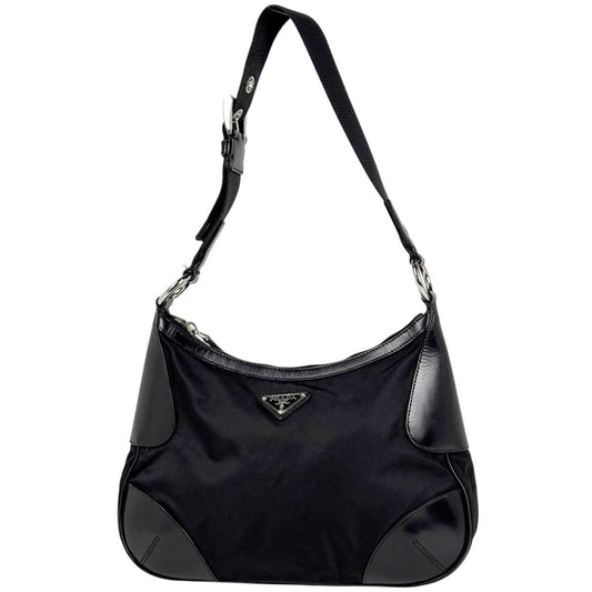 Prada Shoulder Bag Nylon Nero