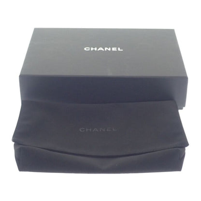 Chanel Classic Chain Wallet Ap0250 Shoulder Bag Caviar Skin White Gold Hardware