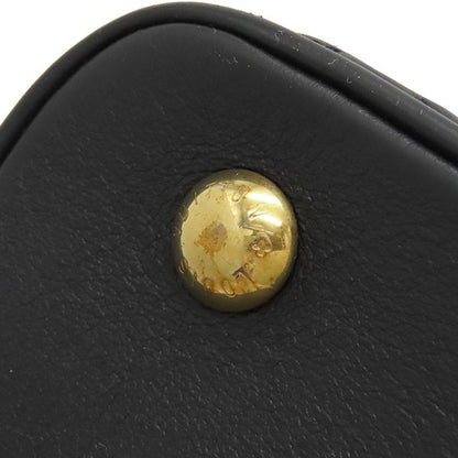 Louis Vuitton 2way Bag Alma Soft BB Calf Black Gold Hardware Black Shoulder