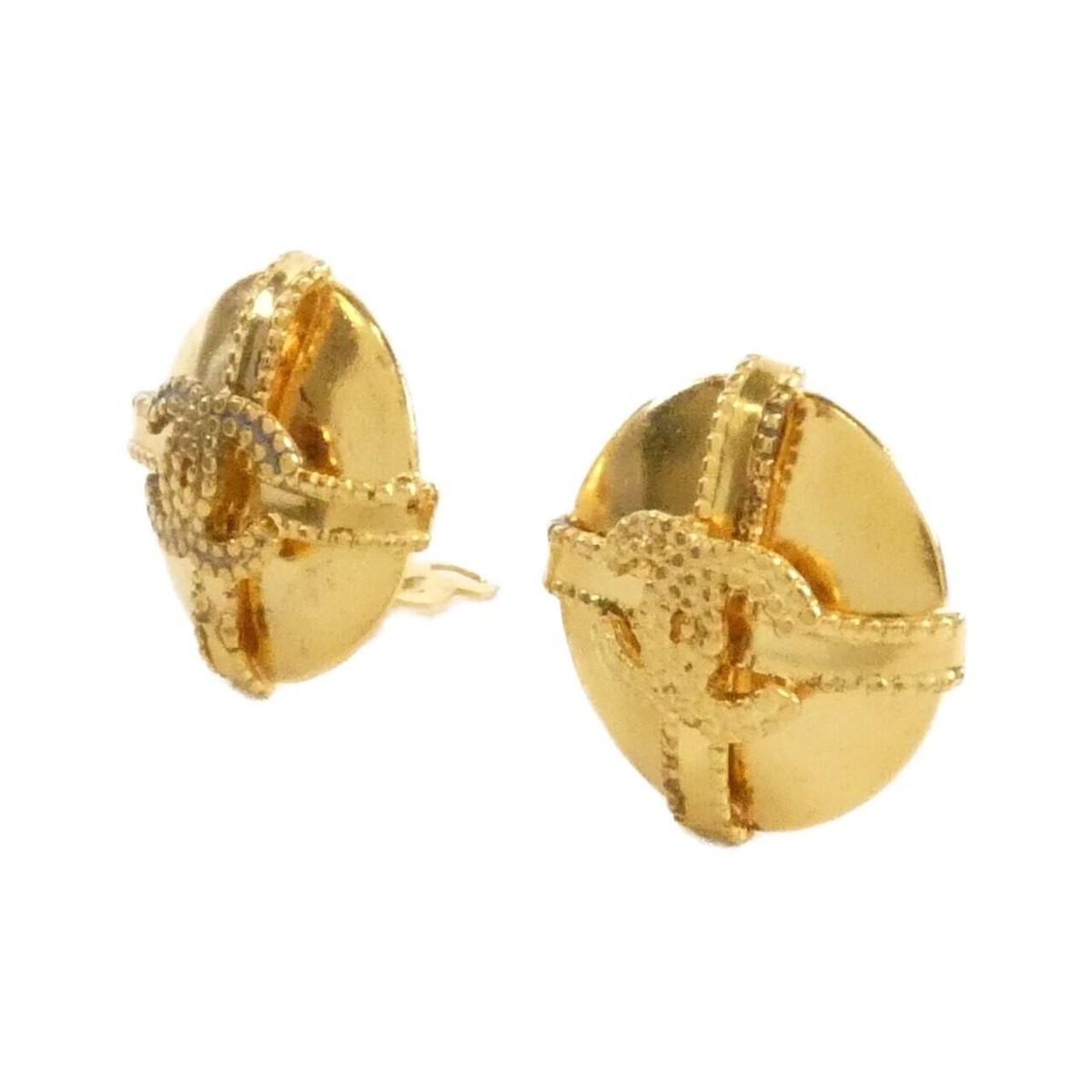 Chanel Earrings Gold — view 2