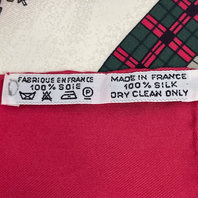 Hermes Carre 90 Postal Coach Lhiver EN Poste Scarf Silk Red