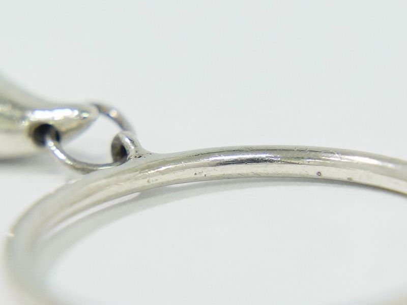 Authentic Tiffany & Co Tiffany & Co Teardrop 925 Ring #10 Silver Jewelry