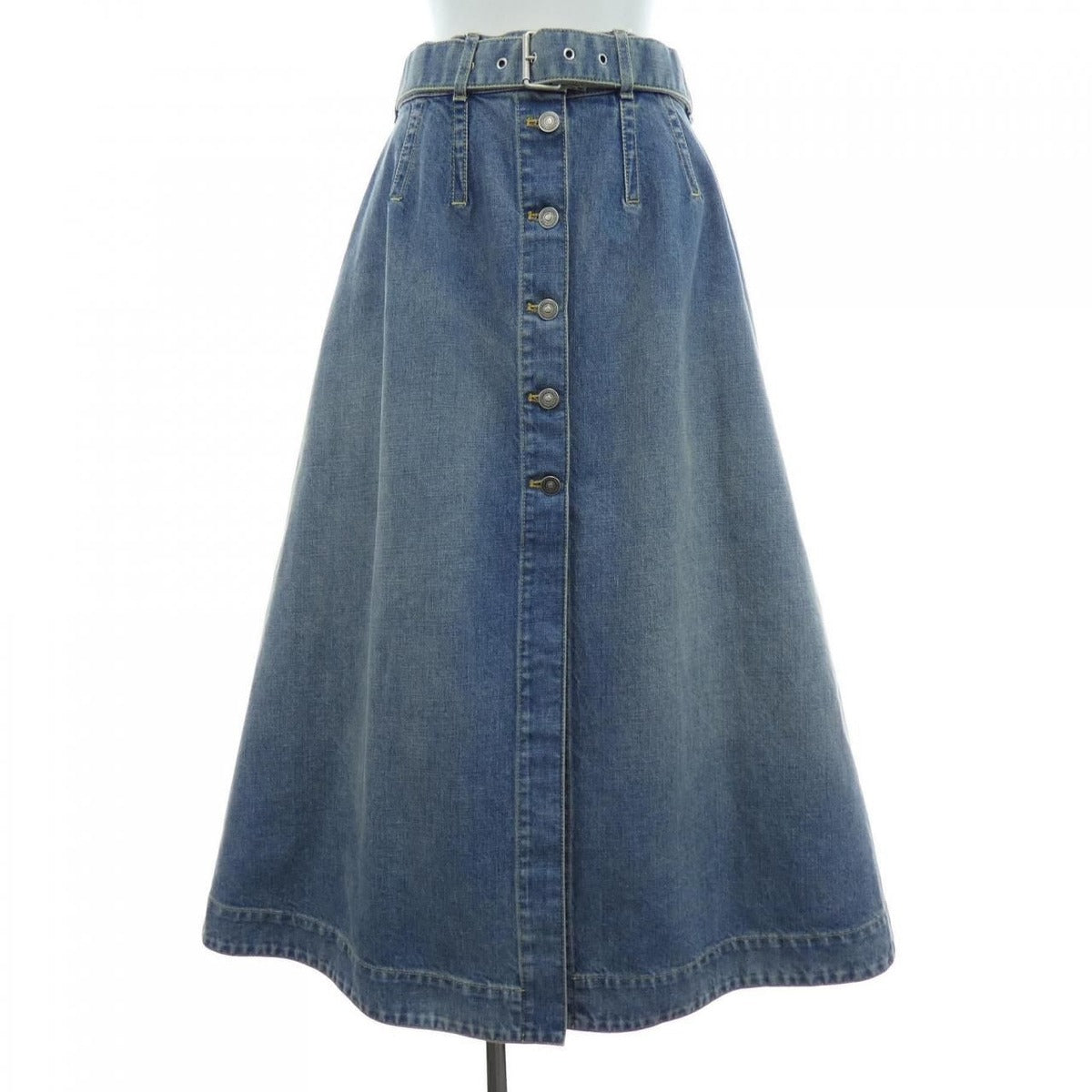 Christian Dior Flair Midi Oblique Skirt