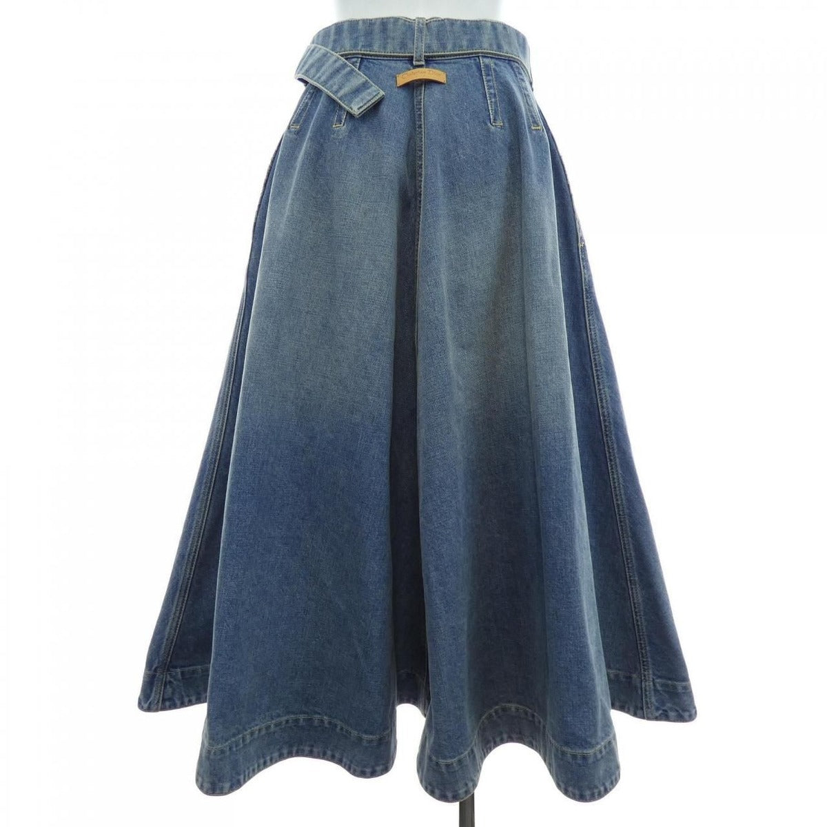 Christian Dior Flair Midi Oblique Skirt — view 2