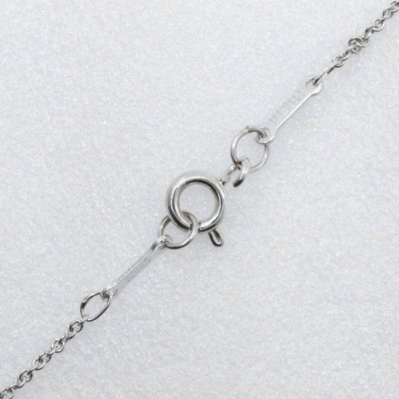 Tiffany & Co Open Heart Elsa Peretti 925 Silver Ladies 2.5g Necklace