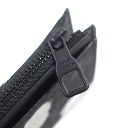 Louis Vuitton Yayoi Kusama M81930 Monogram Eclipse LV YK Coin Card Boulder