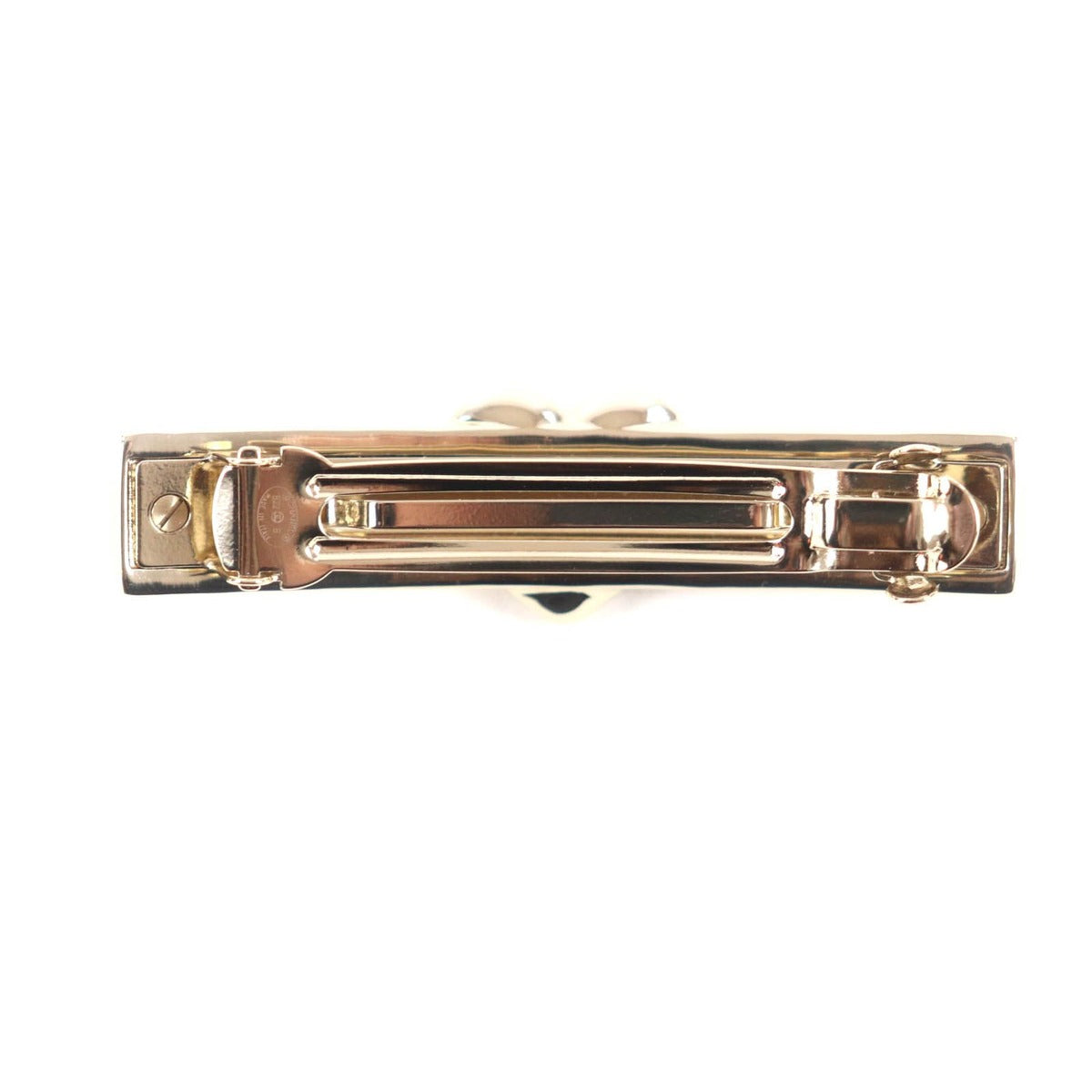 Chanel B22 B Ab9124 Coco Mark Heart Barrette Hair Accessory — view 3
