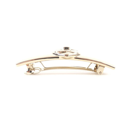 Chanel B22 B Ab9124 Coco Mark Heart Barrette Hair Accessory — view 4