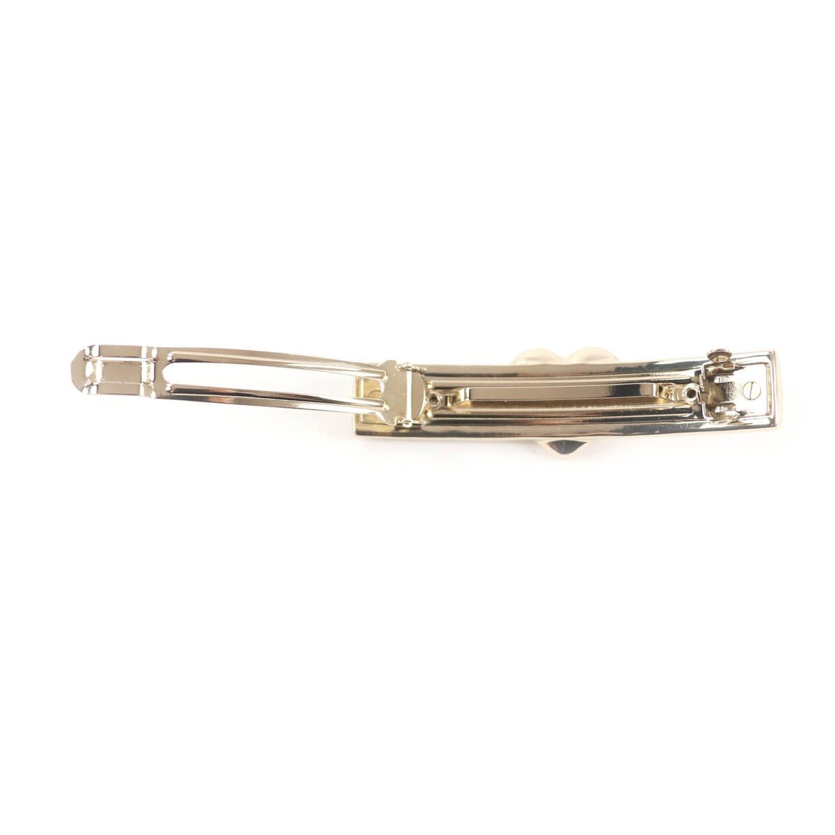 Chanel B22 B Ab9124 Coco Mark Heart Barrette Hair Accessory — view 5
