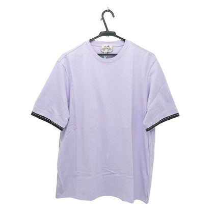 Hermes T-Shirt Purple M Cotton Cleaned